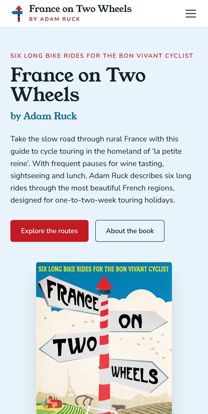 France on Two Wheels on mobile