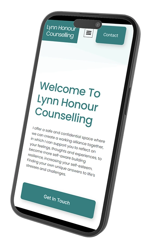 Lynn Honour Counselling mobile website preview