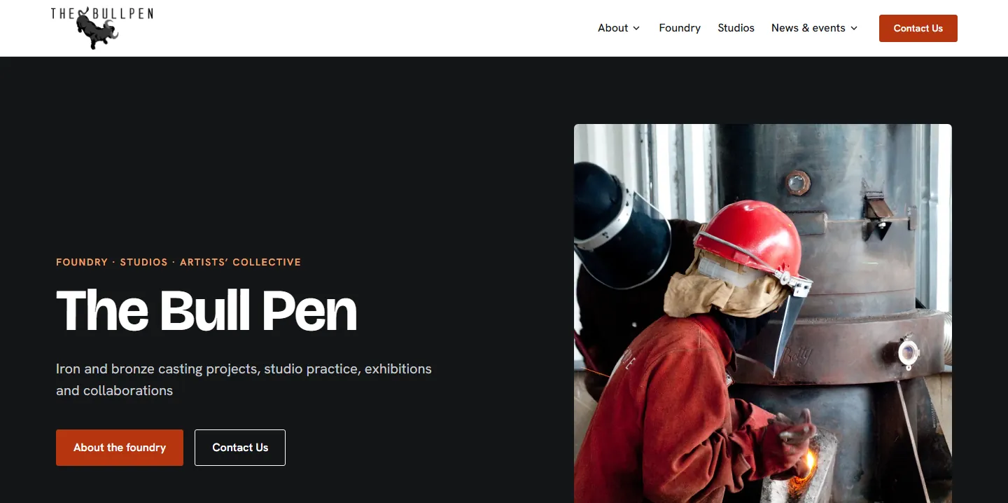 The Bull Pen on desktop